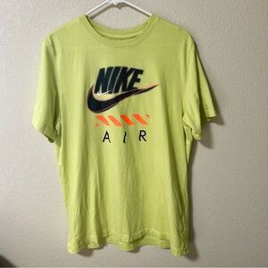 Nike Air Swoosh T-shirt Lime Green, Large